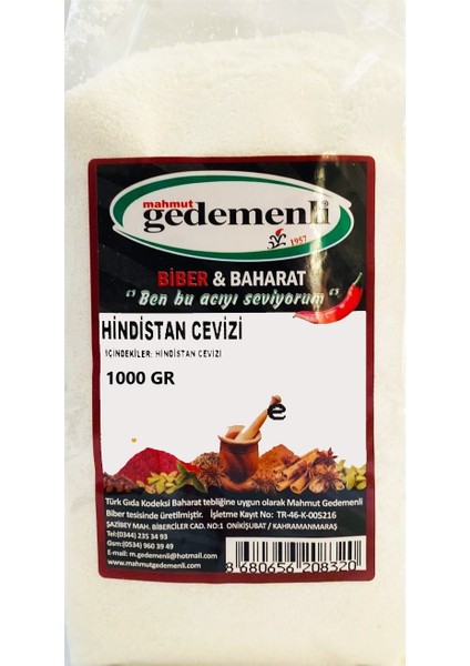 Hindistan Cevizi 1 kg