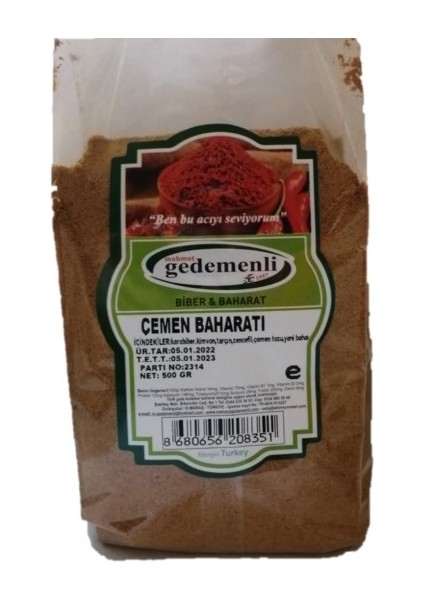 Çemen Baharatı 500 gr