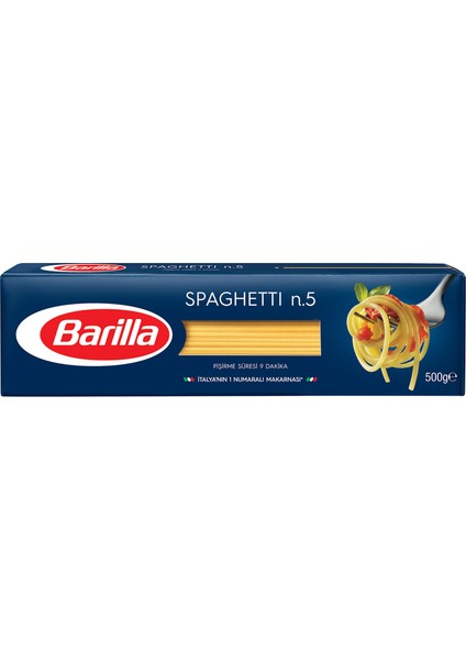 Makarna Spaghetti 500GR x 16 Adet