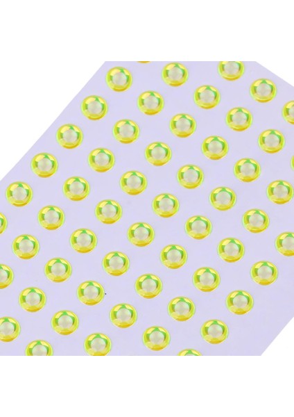 100 Parça Balıkçılık Cazibesi Gözler Gerçekçi Kendinden Yapışkanlı Gözler Balıkçılık Gözler Sarı (Yurt Dışından) modelleri