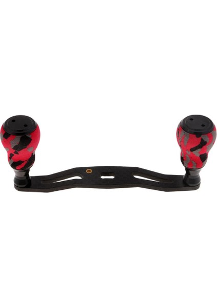 Baitcasting Makaraları Için Eva Topuzlu Karbon Fiber Balıkçılık Makarası Kolu, Kırmızı (Yurt Dışından) indirimleri