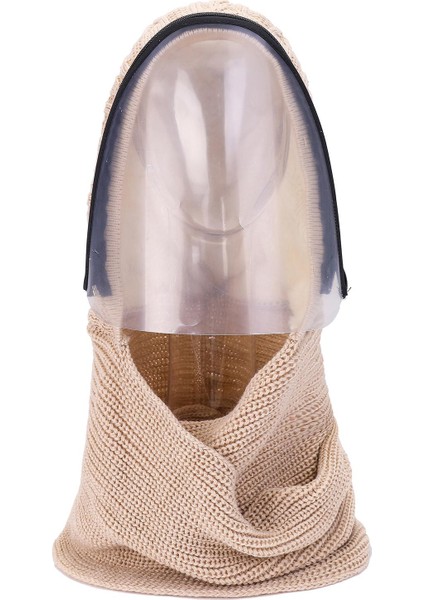 Tam Yüz Kalkanı Visor Koruma Güvenliği Kapsamlı Temizle Anti Sis Bej (Yurt Dışından)