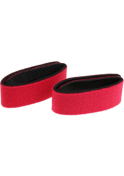 2x Olta Kemerleri Sıkı Wrap Bantları Sapanlar Bağları Paketi Kutup Tutucular Kırmızı Kırmızı (Yurt Dışından) indirimleri