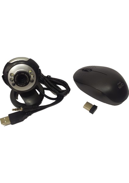 Nuo Webcam + Optik Mouse Set