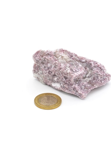 Haki̇ki̇ Doğal Mi̇kaşi̇st Lepi̇doli̇t Kaya Parçasi 121 gr