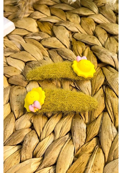 Figürlü Çıtçıt Toka Sarı SBT205