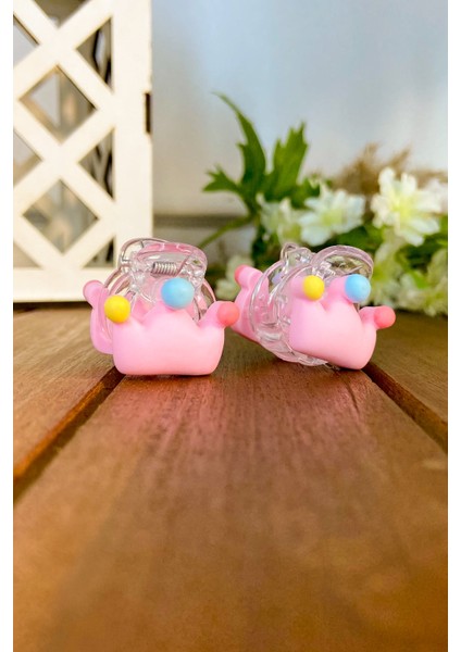 2'li Figürlü Mandal Toka Pembe SBT526