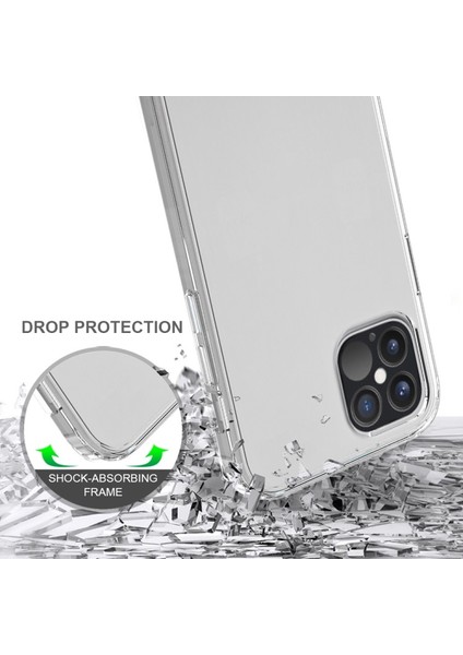 iPhone 12 Mini Için Çizilmeye Dayanıklı Akrilik + Tpu Şeffaf Telefon Kılıfı (Yurt Dışından) fırsatları