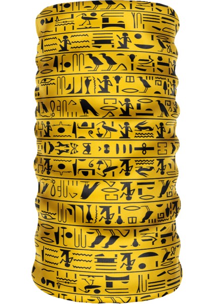 ® Extreme Ethnic Eypt Symbol Boyunluk Maske Bandana Balaclava