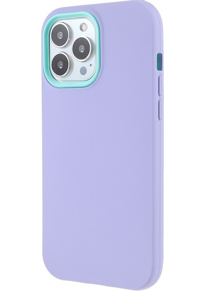 iPhone 13 Pro Için Kauçuk Tpu + Pc Telefon Kılıfı - Mavi/mor (Yurt Dışından) modelleri