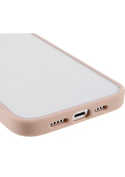 iPhone 13 Pro Için Çizilmeye Dayanıklı Akrilik + Tpu Metal Kamera Korumalı Telefon Kılıfı - Pembe (Yurt Dışından) indirimleri