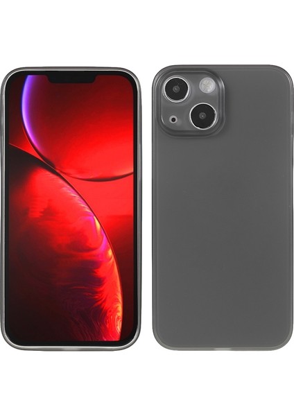 iPhone 13 Için Çizilmeye Dayanıklı Sert Pc Telefon Kılıfı - Siyah (Yurt Dışından)