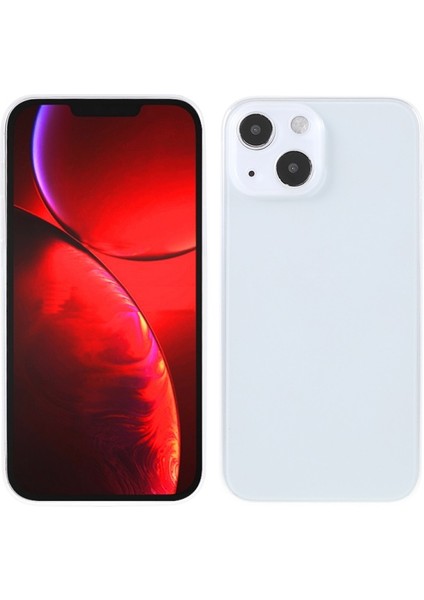 iPhone 13 Için Çizilmeye Dayanıklı Sert Pc Telefon Kılıfı - Şeffaf (Yurt Dışından)