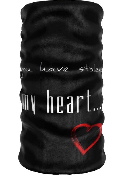® Extreme You Have Stolen My Hearth Boyunluk Maske Saç Bandı Toka Bandana Balaklava