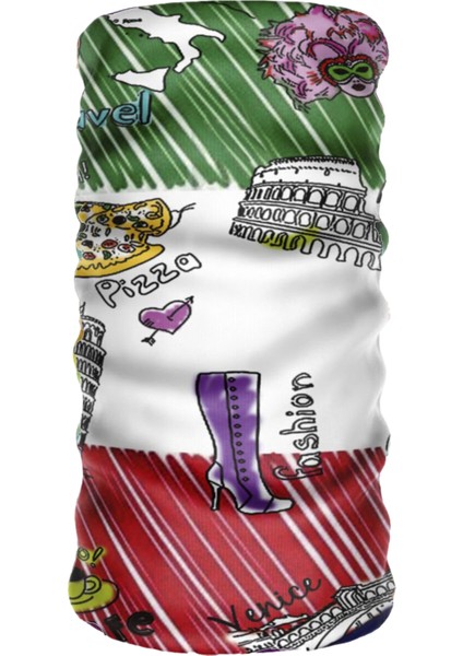 ® Extreme Love Is Different In Italy Boyunluk Maske Saç Bandı Toka Bandana Balaklava