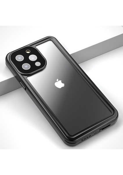 iPhone 13 Pro Max Için Dot Serisi Koruyucu Su Geçirmez Telefon Kılıfı - Siyah (Yurt Dışından) modelleri