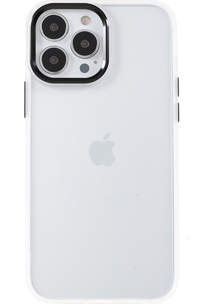 iPhone 13 Pro Için Çizilmeye Dayanıklı Akrilik + Tpu Metal Kamera Korumalı Telefon Kılıfı - Şeffaf (Yurt Dışından) fiyatları