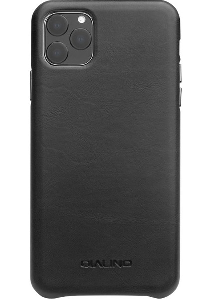 iPhone 11 Pro Max Için Hakiki Deri Kaplamalı Telefon Kılıfı - Siyah (Yurt Dışından) fiyatları