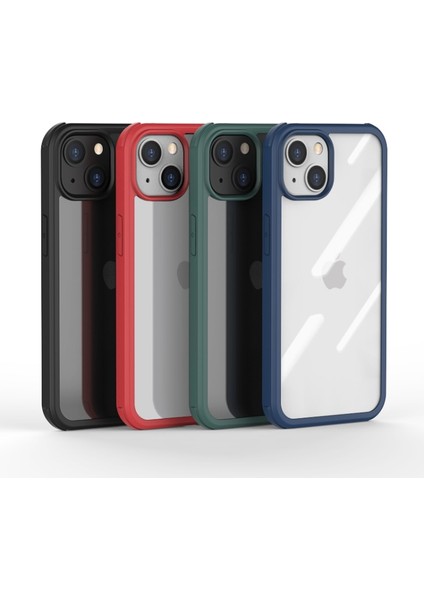 iPhone 13 Için Çizilmeye Dayanıklı Çift Taraflı Temperli Cam + Tpu Telefon Kılıfı - Siyah (Yurt Dışından) modelleri