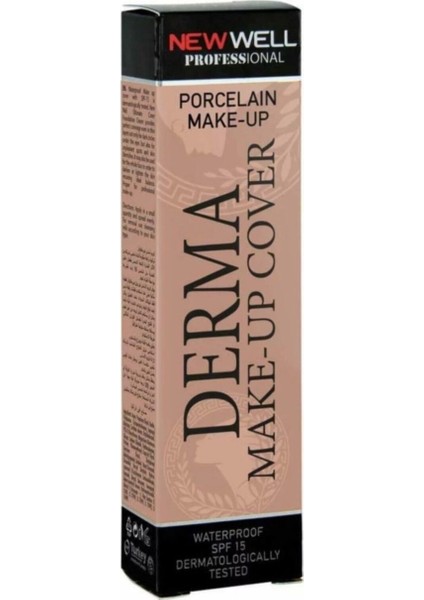 Derma Makeup Cover Yoğun Kapatıcı Fondöten No:01 ( Gold )