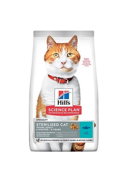 Young Sterilised Ton Balıklı Kedi Maması 1,5 kg