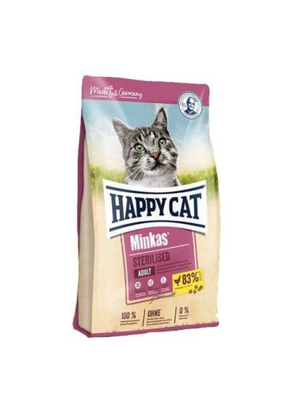 Happy Cat Minkas Sterilised Kısırlaştırılmış Kedi Maması 1,5 kg