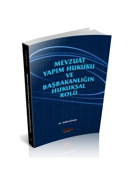 Mevzuat Yapım Hukuku - Yasin Söyler