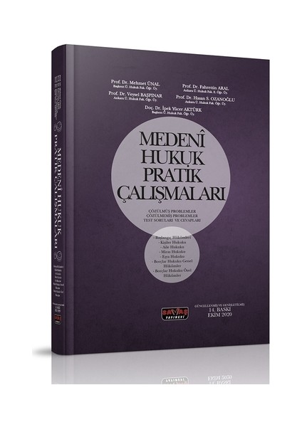 Medeni Hukuk Pratik Çalışmaları - Mehmet Ünal