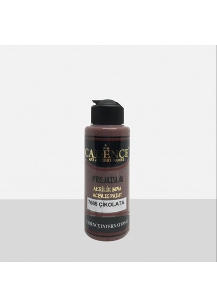Cadence Premium Akrilik Boya 7585 Çikolata