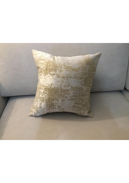Bulut Jakar Şönil Kumaş Bej Kırlent 45*45 cm - 634