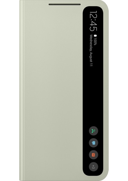 Galaxy S21 Fe Clear View Kılıf - Nane EF-ZG990CMEGTR modelleri