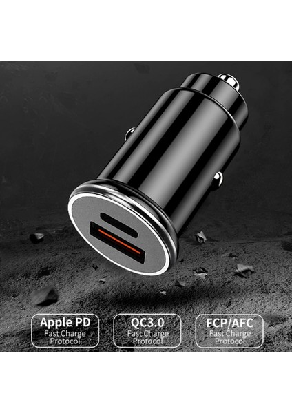 Ally 20W Pd Type-C USB Çıkış Hızlı Araç Çakmak Şarj Cihazı