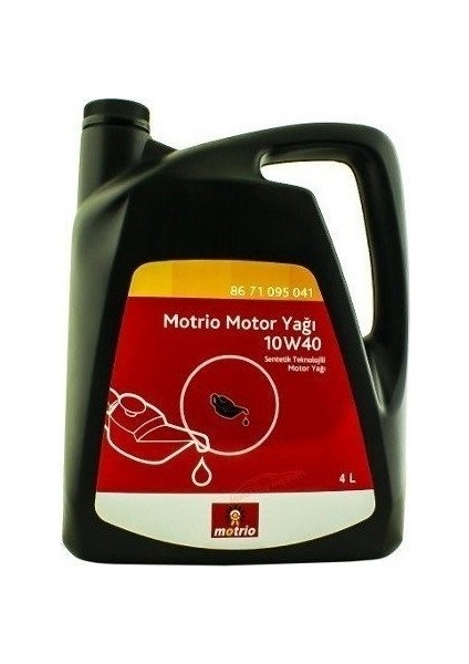 10W-40 4 Litre Motor Yağı (Üretim Yılı: 2022)