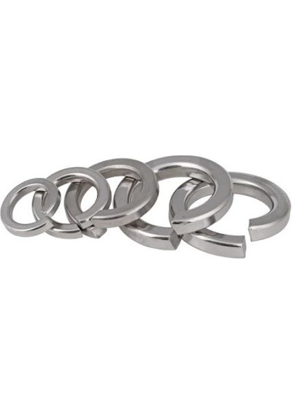 M10 Galvanizli Yaylı Rondela DIN:127 (100 Adet)