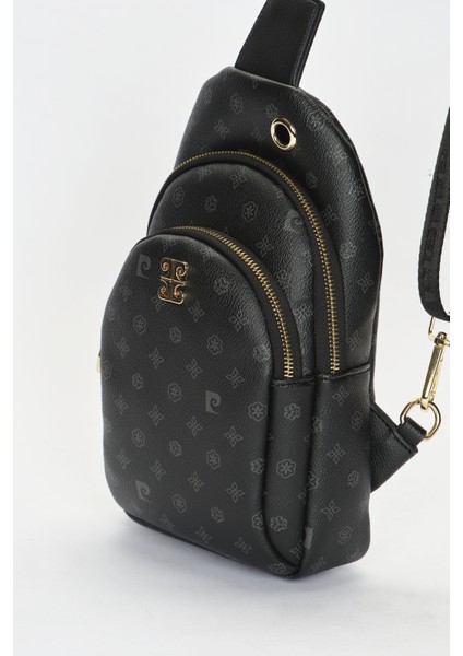 Siyah Monogram Kadın Bel Çantası 05PO22Y1535-MN S fırsatları