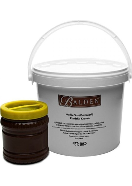 Çikolatalı Waffle Sos Şokella 10 kg