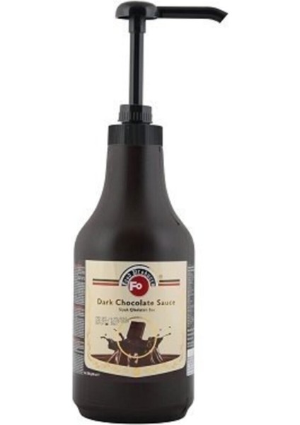 Profesyonel Bitter Çikolatalı Bar Sos 2,5 kg