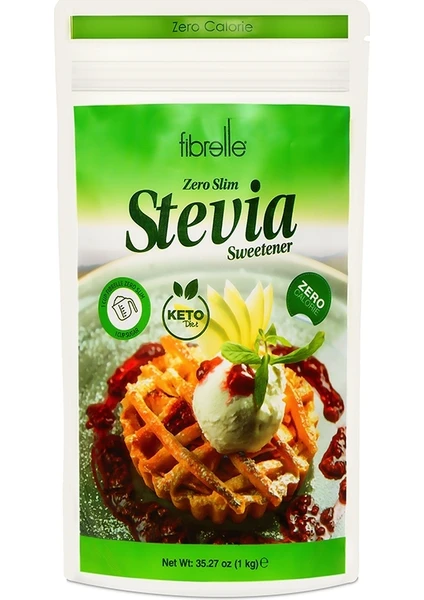 Zero Slim Tatlandırıcı 1 kg Keto /Ketojenik / Vegan diyete uygundur.