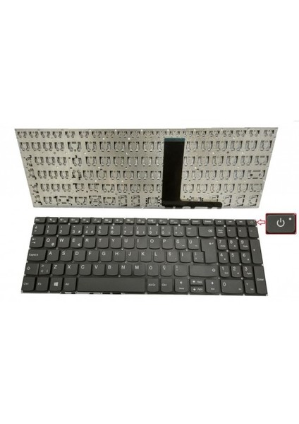 Lenovo 80YL Notebook Klavye ( Gri-Külrengi )