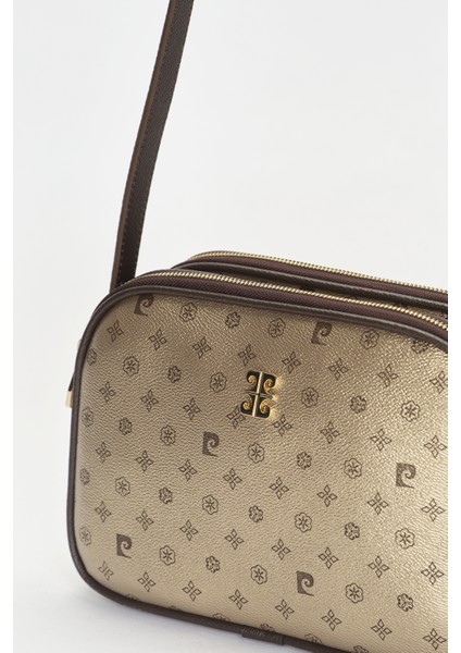 Altın Monogram Kadın Çapraz Çanta 05PO22Y1536-MN A fırsatları