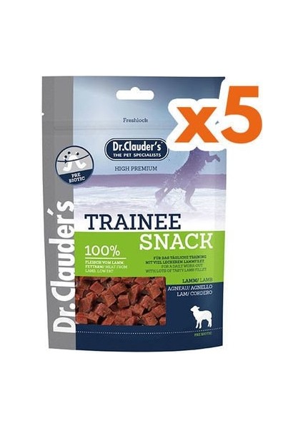 Dr. Clauders Lamb Kuzu Etli Köpek Ödül Küpleri 80 gr - (80 gr x 5 Adet)