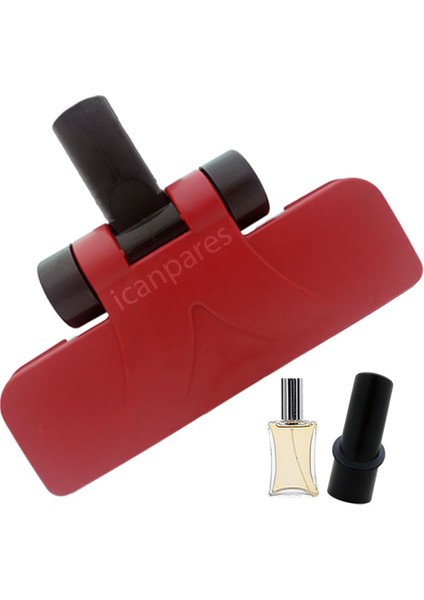 Icanpares Beko Uyumlu Bks 1295 C Dik Süpürge Dikdörtgen Emici Yer Başlığı - Kırmızı