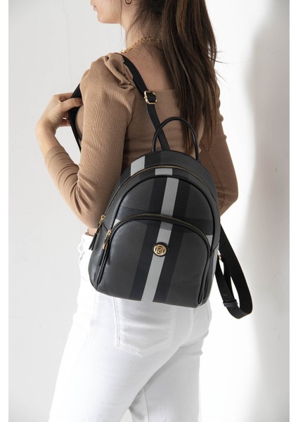 Silver Polo Kadın Sırt Çantası Siyah - Siyah NV1062 indirimleri