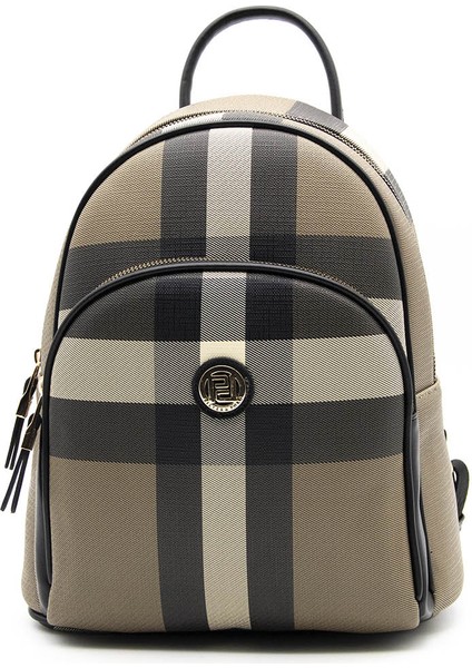 Silver Polo Kadın Sırt Çantası Kahve - Siyah NV1062