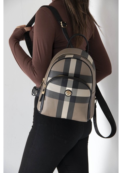 Silver Polo Kadın Sırt Çantası Kahve - Siyah NV1062 indirimleri