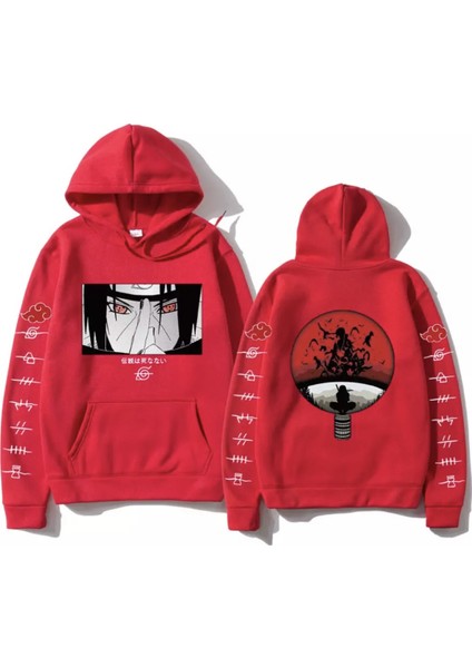 Büyük Beden Japon Dijital Baskılı Kapüşonlu Oversize %100 Pamuk Dokuma Erkek Sweatshirt