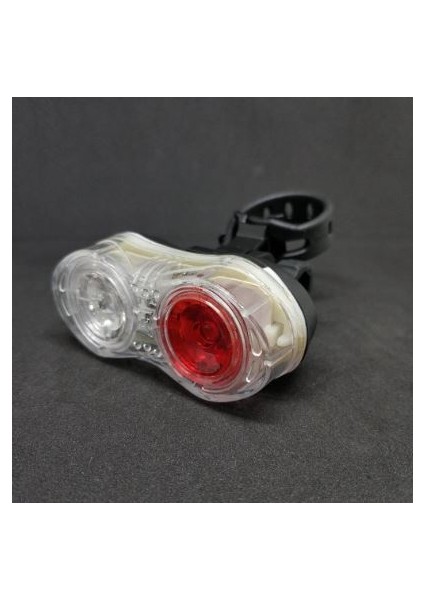 Dt USB Şarjlı Polis Çakar Bisiklet LED Arka Stop