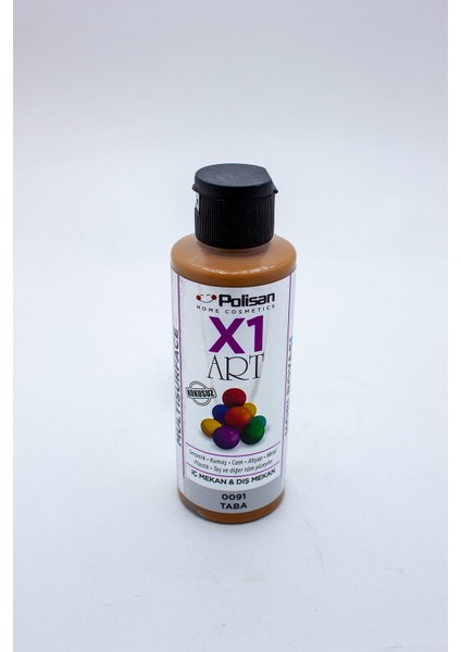 X1 Art Multisurface Hobi Boyası 120 ml Taba