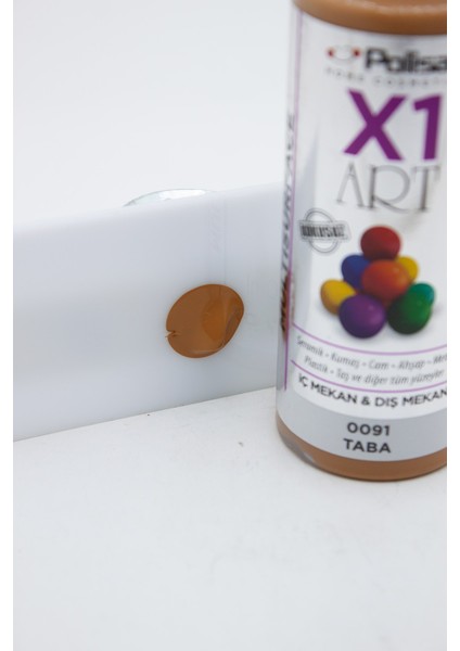 X1 Art Multisurface Hobi Boyası 120 ml Taba