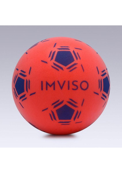Imvıso Sünger Futbol Topu Kırmızı 3 Numara